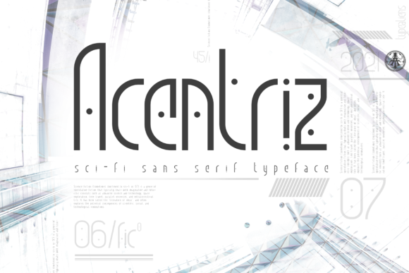Acentriz: A Modern Display Font for Bold Branding