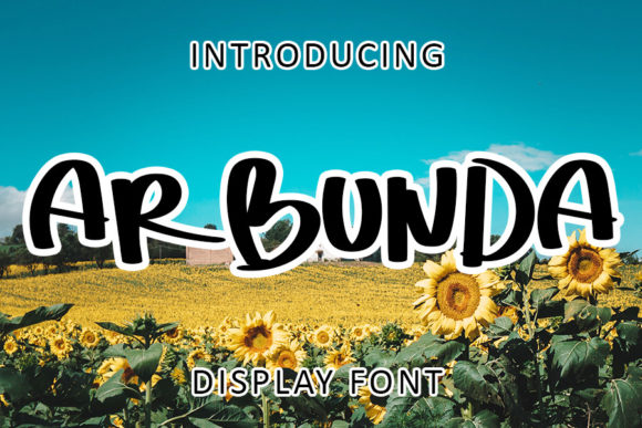 Ar Bunda Font for Creative Makers