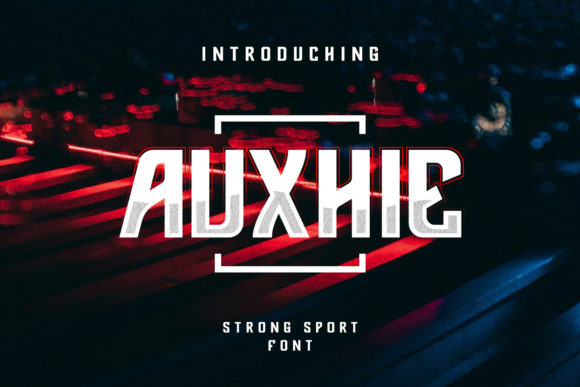 Auxhie: A Bold Font for Creative Expression