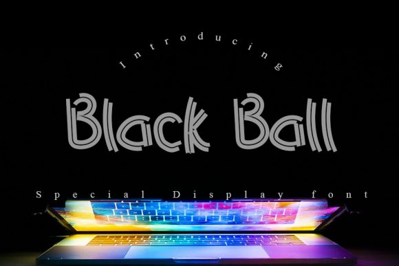 Black Ball: A Bold Display Font for Modern Branding