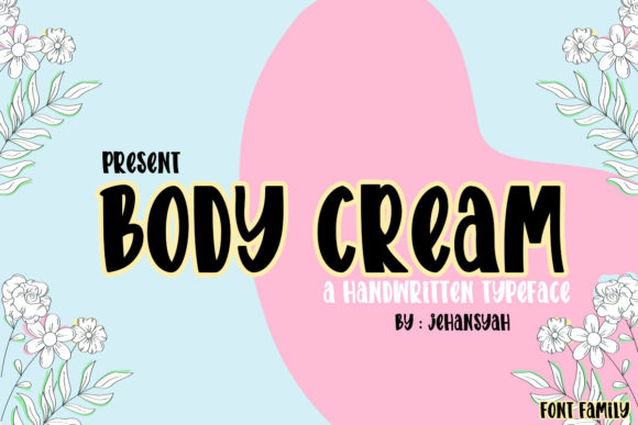 Body Cream Font for Bold Campaigns