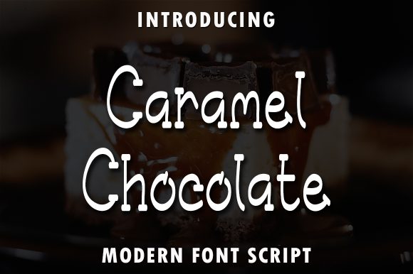Caramel Chocolate: A Quirky Display Font for Editorial Design