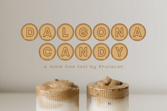 Dalgona Candy Font Review