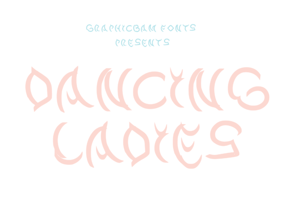 Dancing Ladies Font for Creative Brands