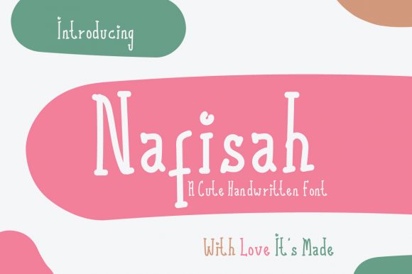 Designing Joyful Layouts with the Nafisah Typeface