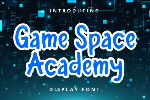 Game Space Academy Font for Business Branding
