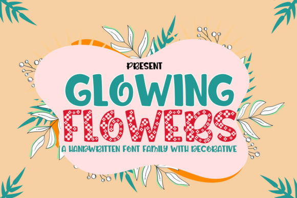 Glowing Flowers Font Review