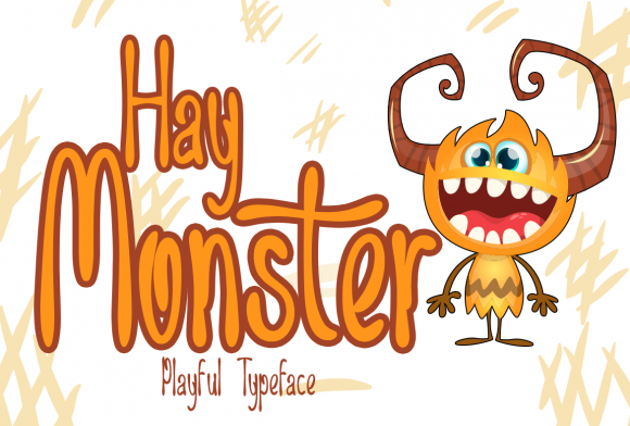 Hay Monster: The Quirky Display Font for Scroll-Stopping Content