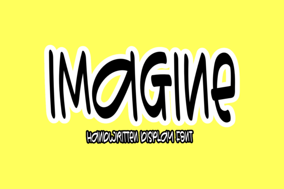 Imagine: A Font for Creative Campaigns