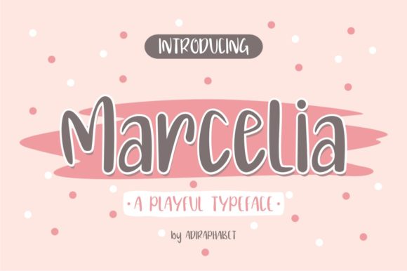 Marcelia Font for Creative Makers