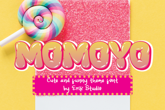 Momoyo: The Cute Display Font for Memorable Branding