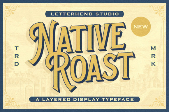 Native Roast Font for Bold Branding