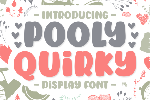 Pooly Quirky Font for Web Design