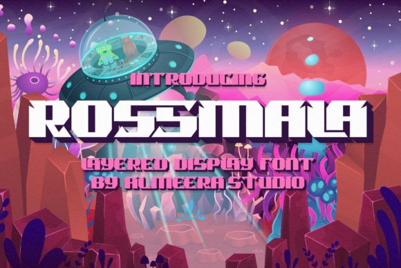 Rossmala Font: Bold and Modern