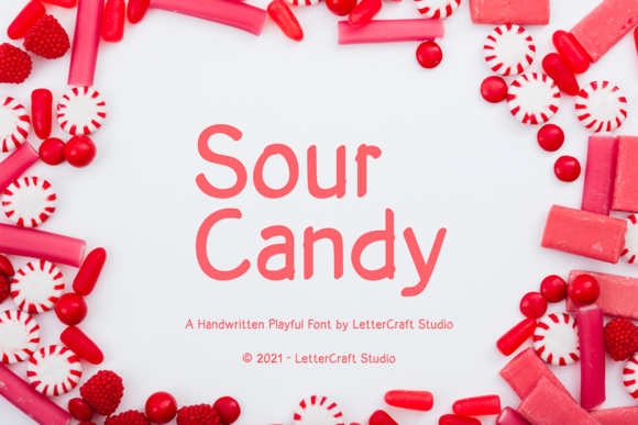 Sour Candy Font for Bold Campaigns