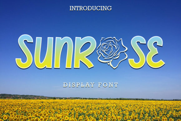 Sunrose: A Friendly Display Font for Web Design