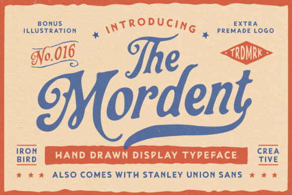 The Mordent Trio Font Review