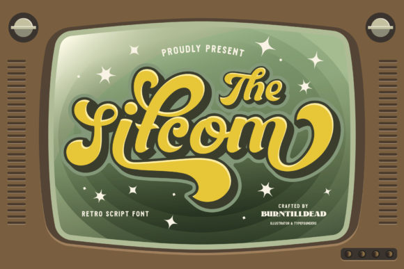 The Sitcom Font for Bold Editorial Design