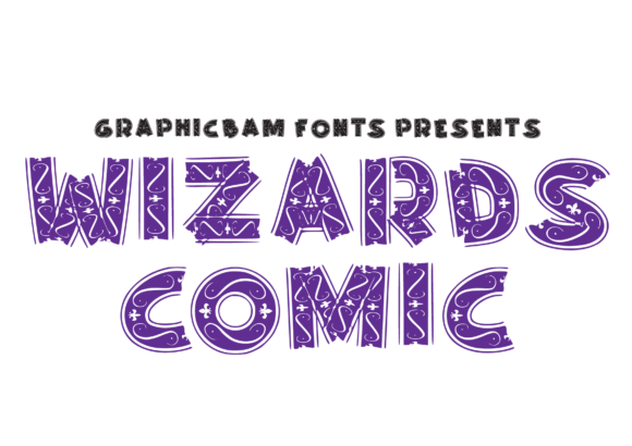 Wizards Comic Font for Creative Brands