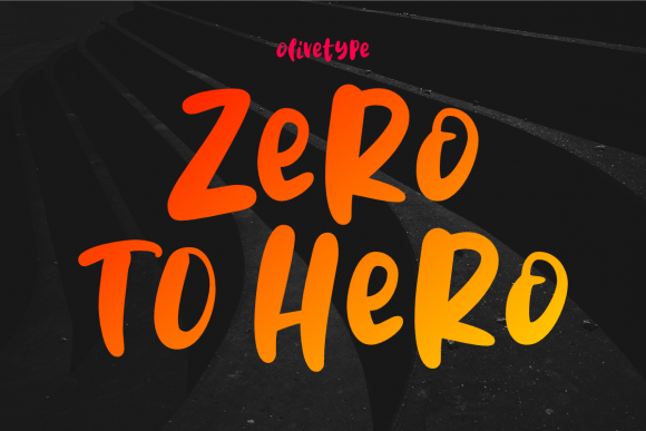 Zero to Hero: The Trendy Display Font for Makers